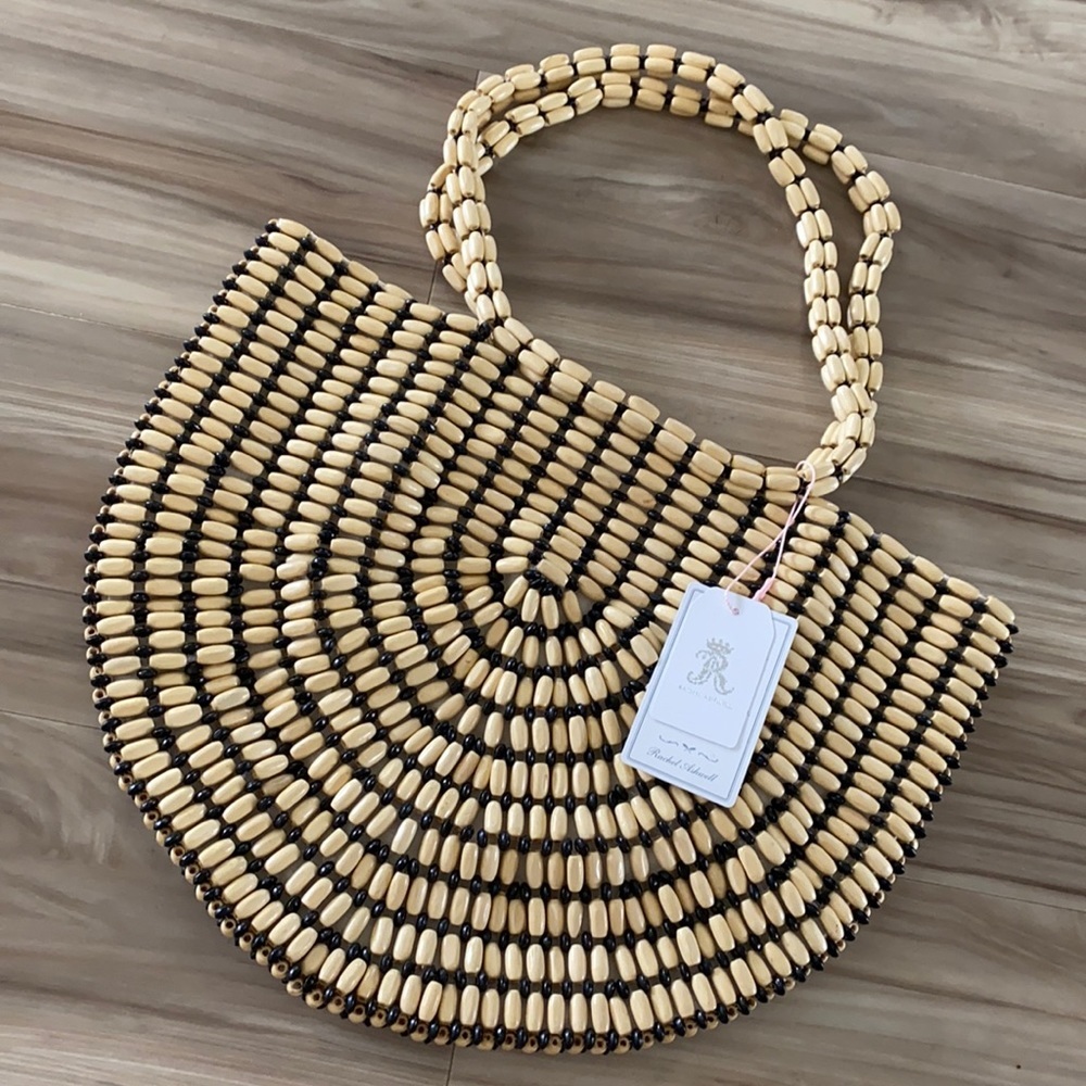 Wooden beads bags NWT